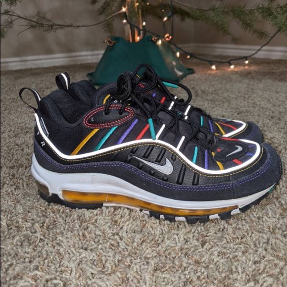 Nike Shoes - Host Pick 🌻Nike Air Max 98 Rainbow